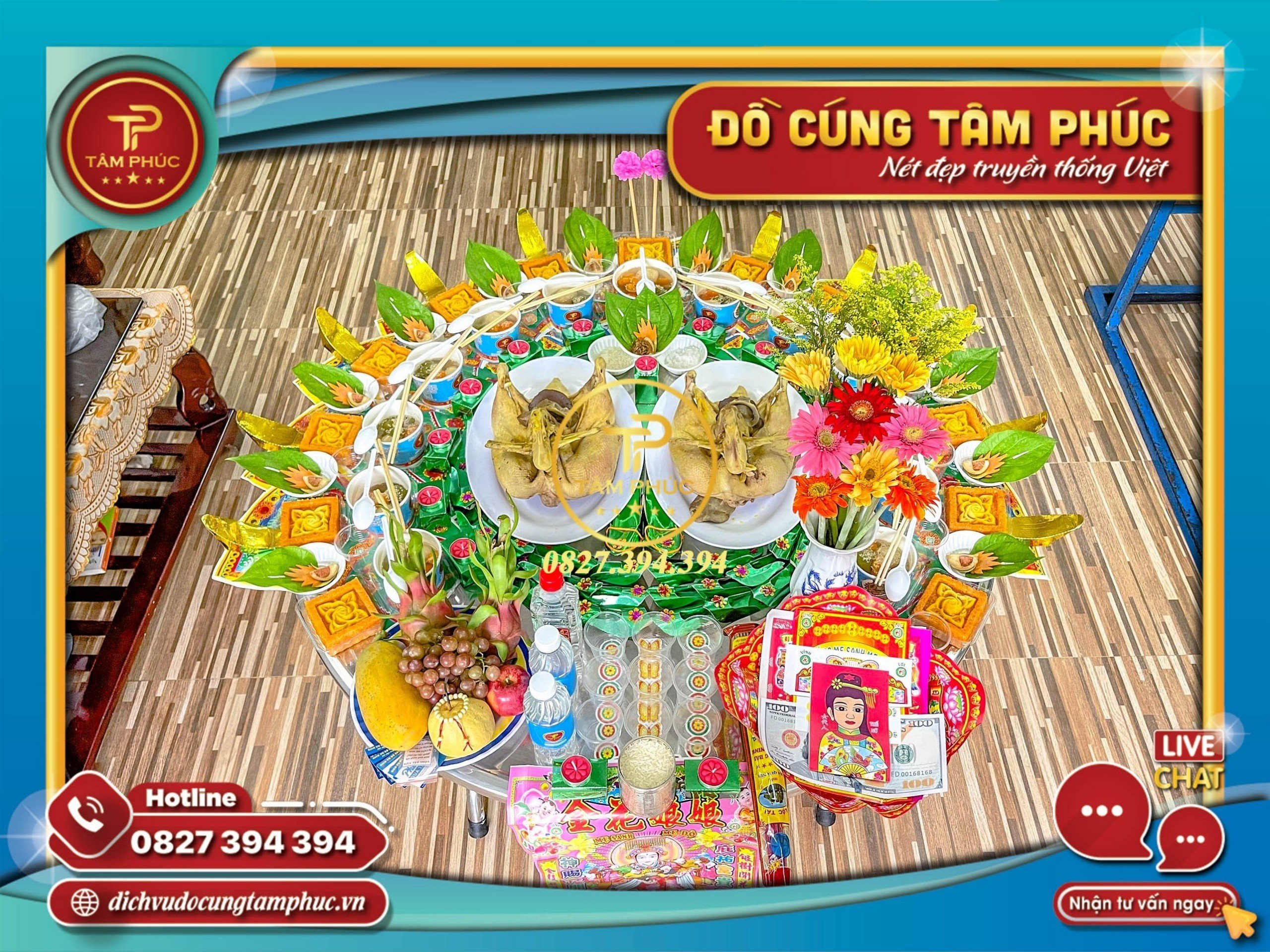 Cách bày trí sắp xếp mâm cúng đầy tháng như thế nào?