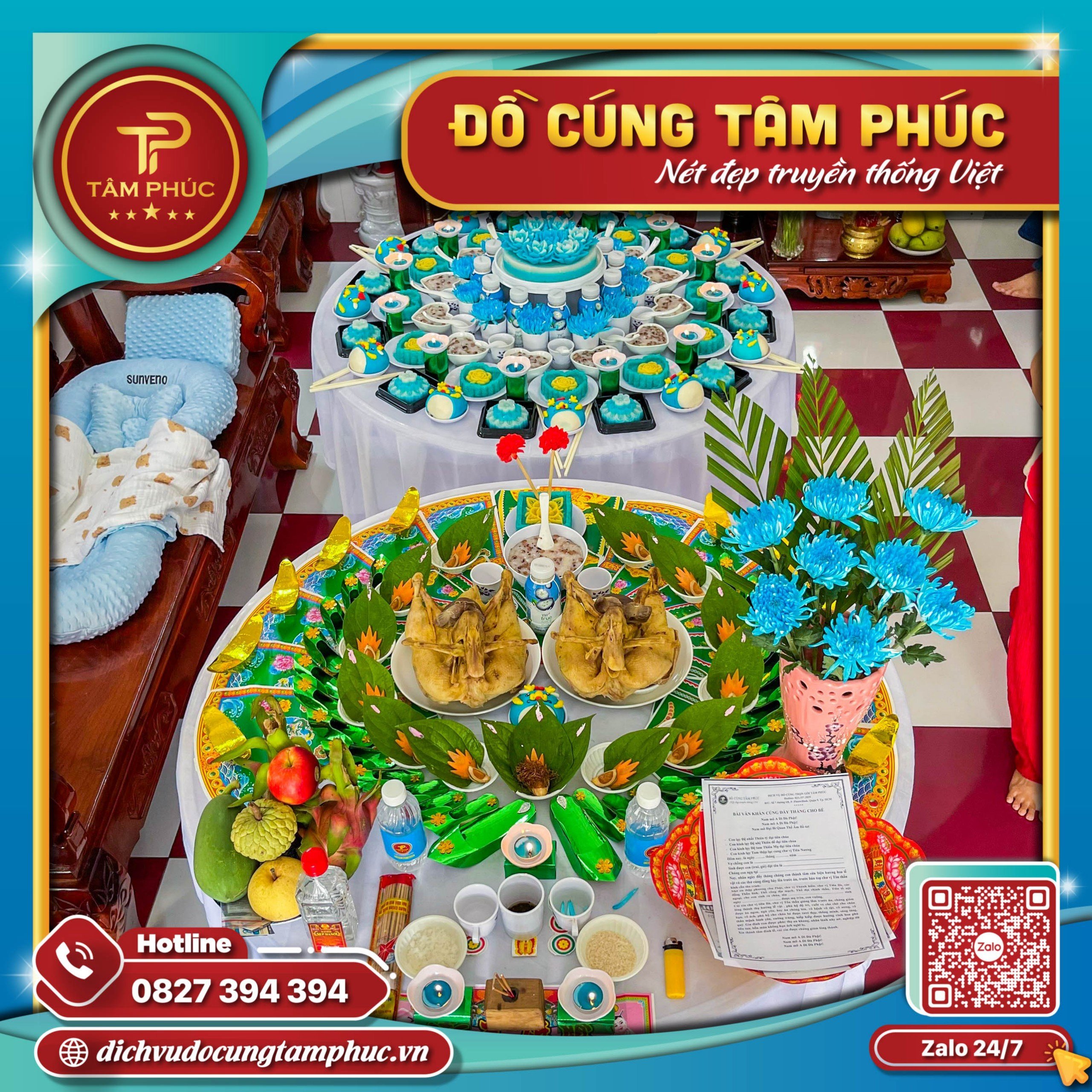 Cách tính ngày cúng đầy tháng cho bé trai