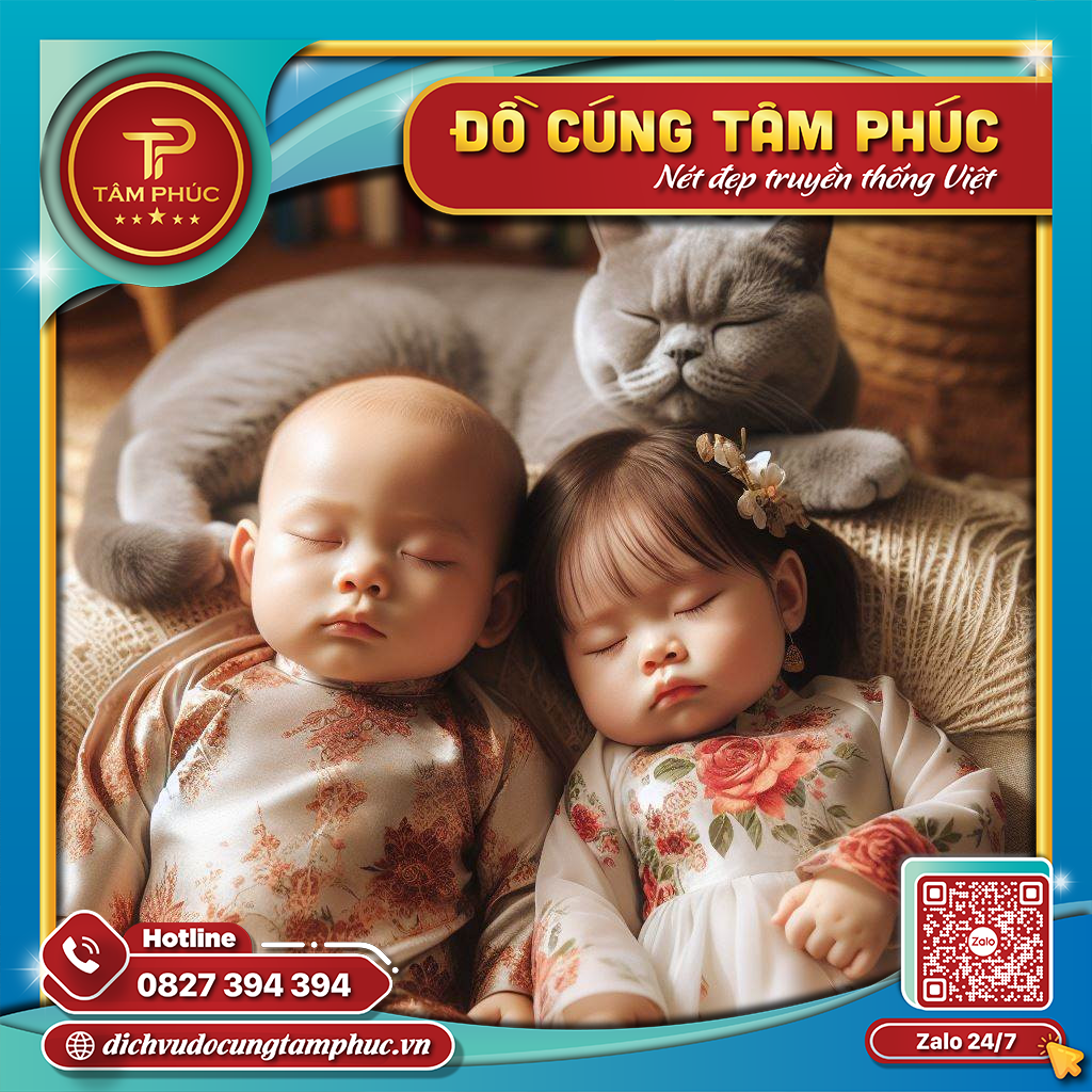 Mâm cúng đầy tháng cho bé trai có ý nghĩa gì?