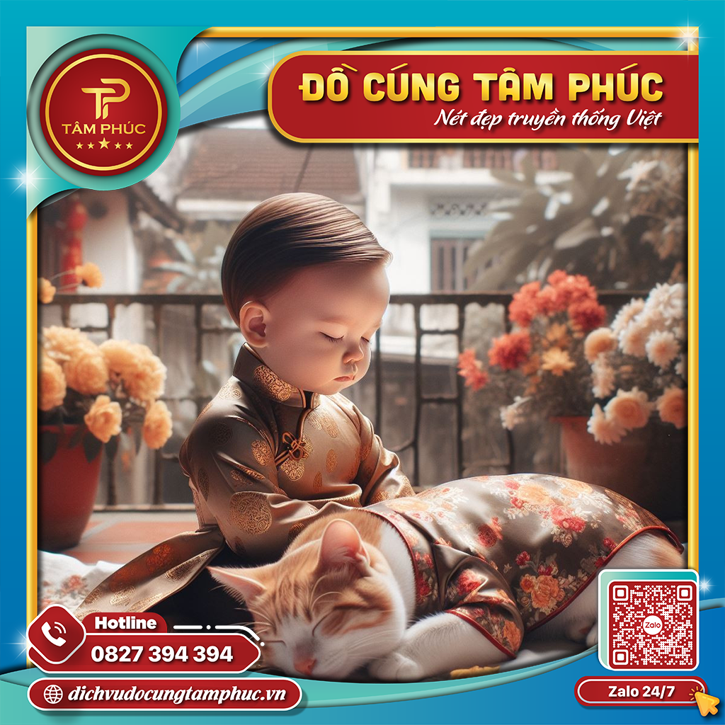 Cách tính ngày cúng đầy tháng cho bé trai