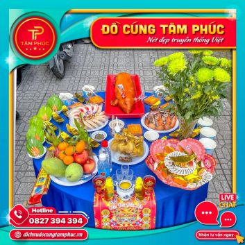 Mâm cúng khai trương chi tiết (G2)