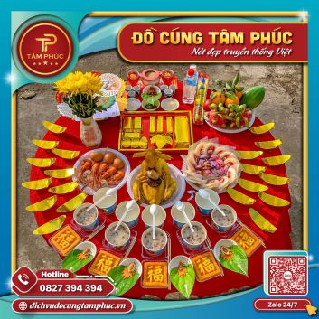 Dịch vụ mâm cúng động thổ