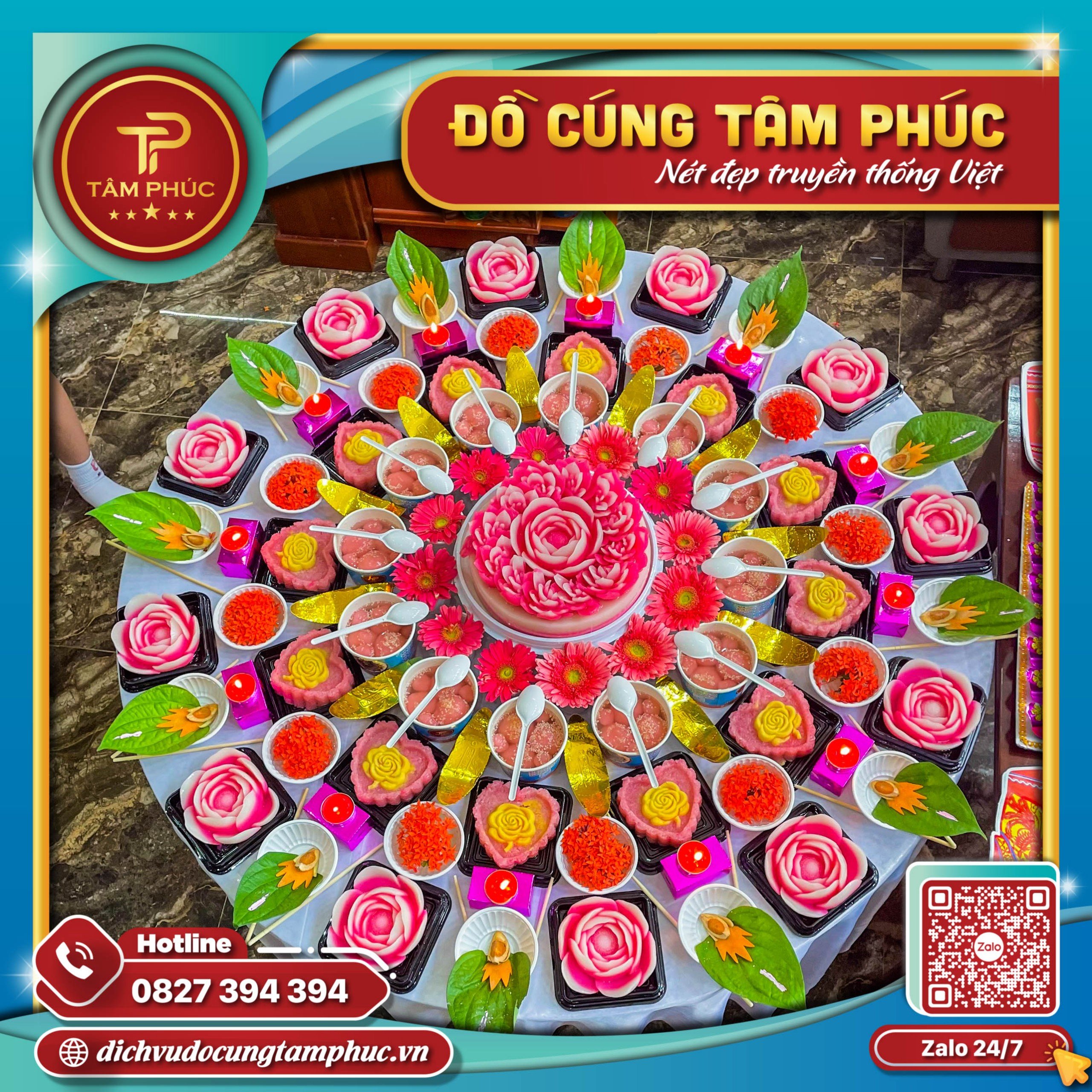 Mâm cúng đầy tháng cho bé gái có gì?