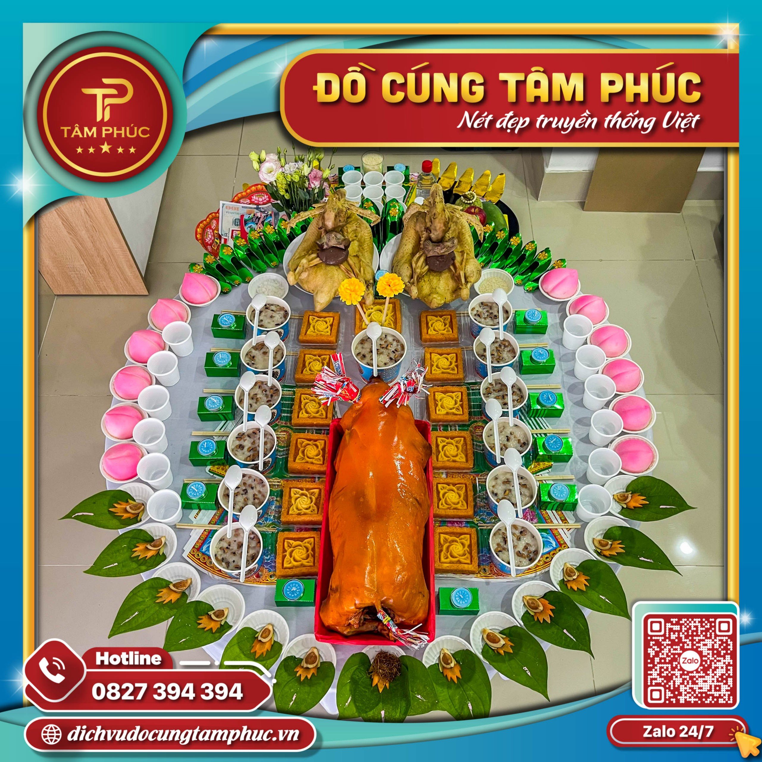 Mâm cúng thôi nôi cho bé giá rẻ