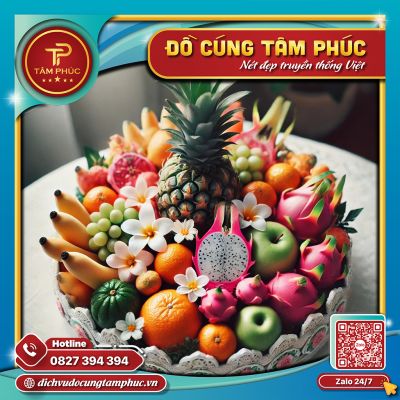 Trái cây cúng đầy tháng cho bé là những quả gì?